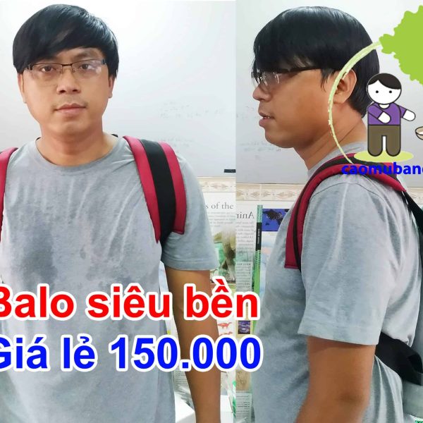 Ba lô siêu bền đựng bình khí ethylen lớn 150.000